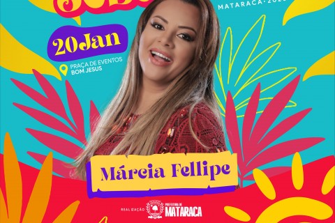 A Prefeitura de Mataraca anunciou oficialmente a primeira atração da tradicional festa do Padroeiro São Sebastião