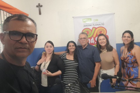 Dia da Mulher foi com entrevistas e fatos importantes do dia na Jardim Planalto